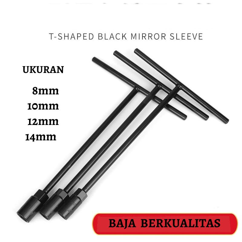 T-WRENCH PACKAGE T-SOCKET WRENCH 8, 10, 12, 14 mm TEKIRO WRENCH T-WRENCH