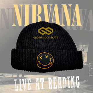 หมวกบีนนี่สั้น พรีเมี่ยม รุ่น NIRVANA Music