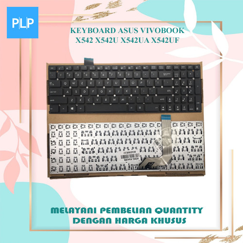 Asus X542 X542B X542BA X542U X542UR X542UF X542UF X542UQ แป้นพิมพ์สีดํา