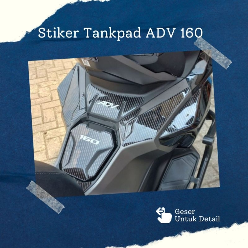 Adv 160 Tankpad Sticker ADV 160 Deckpad Sticker