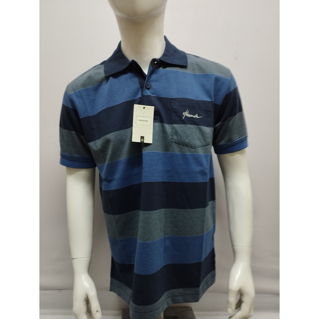 HASSENDA - เสื้อยืดคอปก - HPA35339BBRU.OM