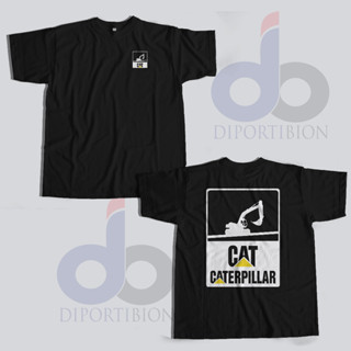 เสื้อยืดแขนสั้น พิมพ์ลาย CATERPILLAR DISTRO สําหรับผู้ชาย