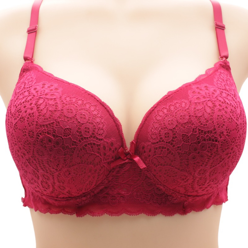 YUNA | ขนาด 46C - 52C | เสื้อยืด Yuna G2068 Wire Brucade Bra