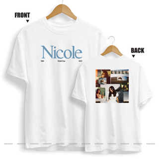 Nicole NIKI WORLDTOUR 2023 เสื้อยืดคอนเสิร์ต พรีเมี่ยม สําหรับผู้ชายและผู้หญิง