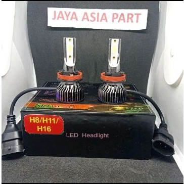 STANLEE LED H11/H8/H16 หลอดไฟ LED H 11/H 8/H 16 Autovision ไฟหน้าสีขาว 6000K