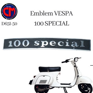 โลโก้สัญลักษณ์ Vespa 100 Nos D65i แบบพิเศษ