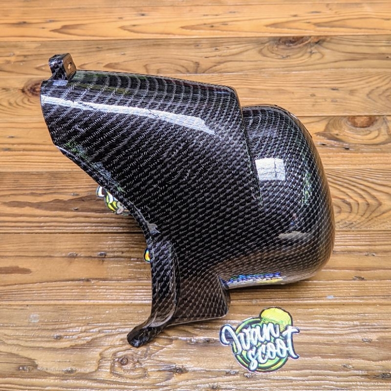 VESPA BLOCK ฝาครอบ VESPA CARBON BLOCK ฝาครอบเบิร์น