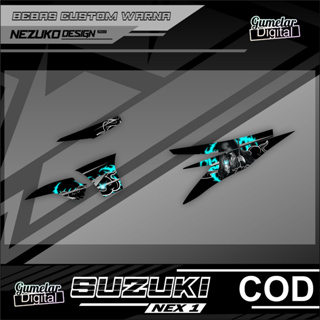 Suzuki Nex1 NEZUKO DEMON SLAYER เรียบง่าย มี Been Cut ติดไว้