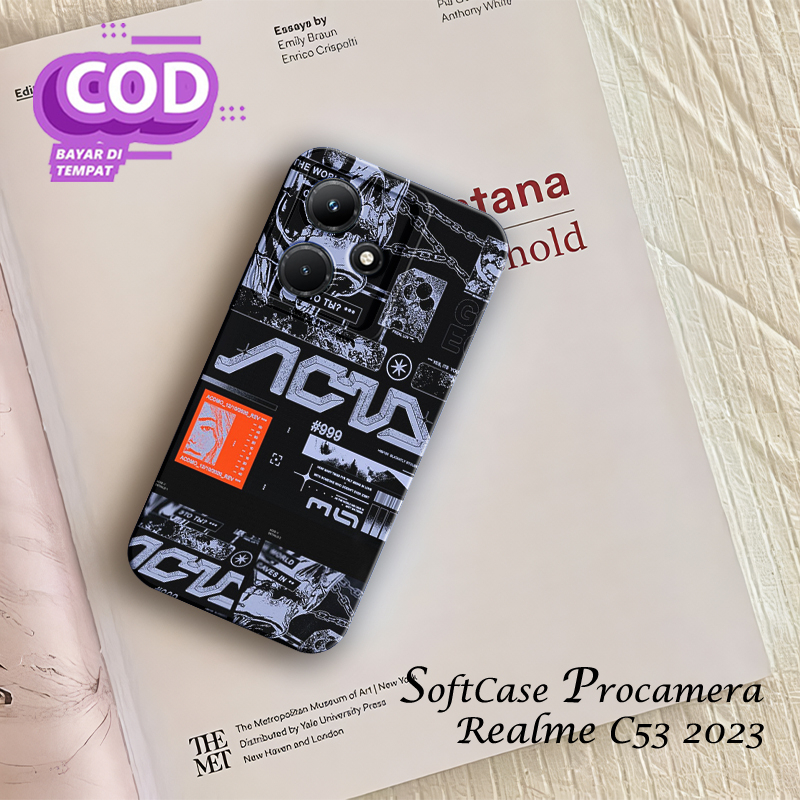 REALME C53 CASE - SOFTCASE PRO CAMERA REALME C53 - เคส REALME C53 - เคส REALME C53 2023 - เคส FLEXIB