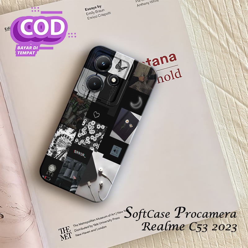 REALME C53 CASE - SOFTCASE PRO CAMERA REALME C53 - เคส REALME C53 - เคส REALME C53 2023 - เคส FLEXIB