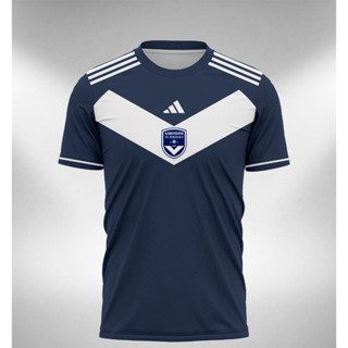 เสื้อกีฬาแขนสั้น ลายทีมชาติฟุตบอลชั้นนํา Girondins ทีมเหย้า 2023 2024