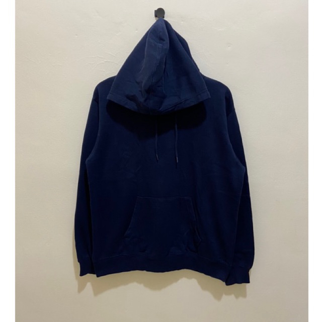 UNIQLO NAVY PLAIN HOODIE