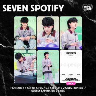 การ์ดรูปภาพ Bts - JUNGKOOK SPOTIFY SEVEN