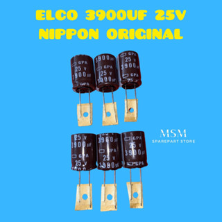 Elco 3900UF 25V NIPPON ของแท้