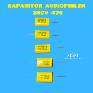 Audiophiler ตัวเก็บประจุ 250V 475