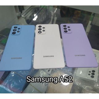 ฝาครอบด้านหลัง และกระจกกล้อง สําหรับ Samsung A52