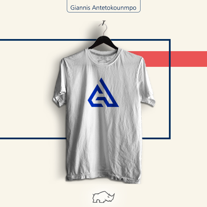 เสื้อยืดบาสเก็ตบอล Giannis Antetokounmpo Milwaukee Bucks