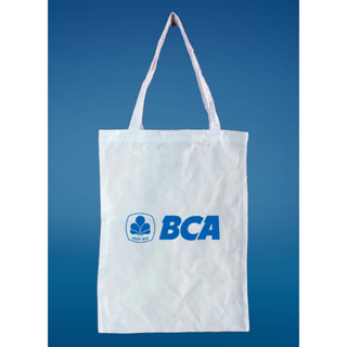 กระเป๋าโท้ท ผ้าแคนวาส พิมพ์ลาย BCA เลือกลายได้ สําหรับเด็ก