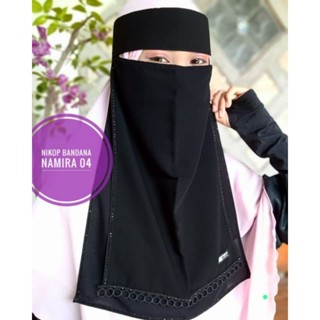 Niqab bandana ผ้าพันคอ 2 ชั้น