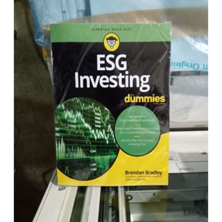 Esg การลงทุน สําหรับ Dummies