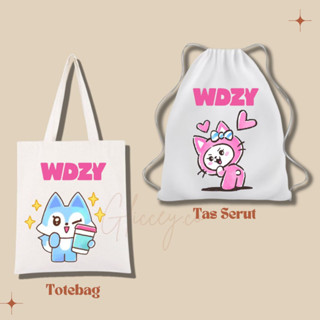Itzy WDZY STRING กระเป๋าหูรูด TOTEBAG