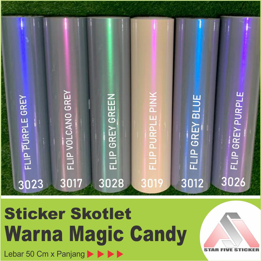 Lembayung Magig Candy สติ๊กเกอร์ติดมอเตอร์ไซค์