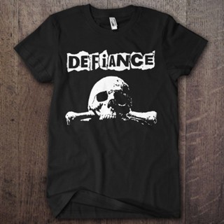 เสื้อยืด พิมพ์ลาย Defiance PUNK BAND