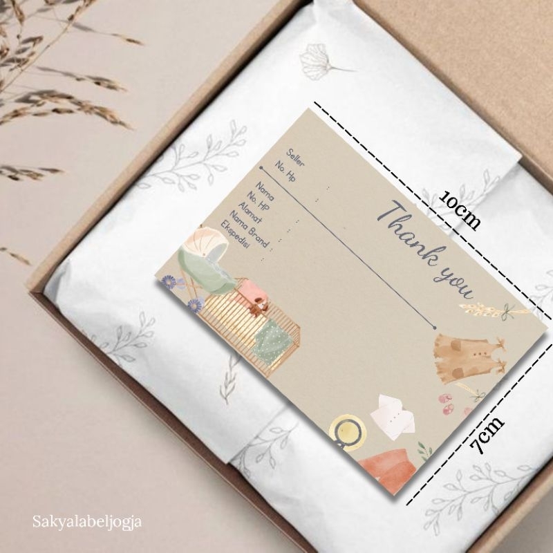 SHIPPING STICKER LABEL - จัดส่งสติ๊กเกอร์