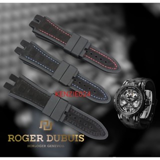 Roger DEBUIS Excalibur spider ROGER DUBUIS สายนาฬิกาข้อมือพรีเมี่ยม