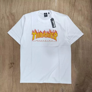 เสื้อยืดแขนสั้น พิมพ์ลาย Thrasher PREMIUM 1st