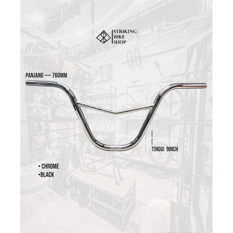Bmx OLD MODEL V BAR แฮนด์บาร์จักรยาน