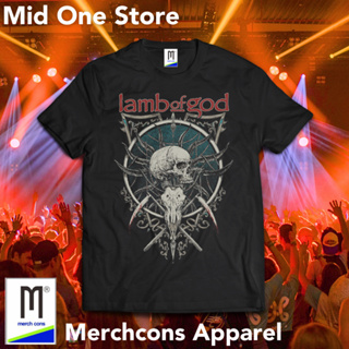 M269/kaos BAND LAMB OF GOD TAG MERCHCONS ขนาดภายนอก / KAOS Music DISTRO