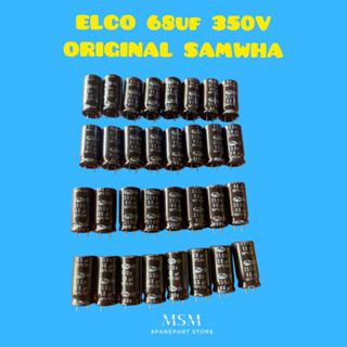 Elco 68UF 350V SAMWHA ของแท้