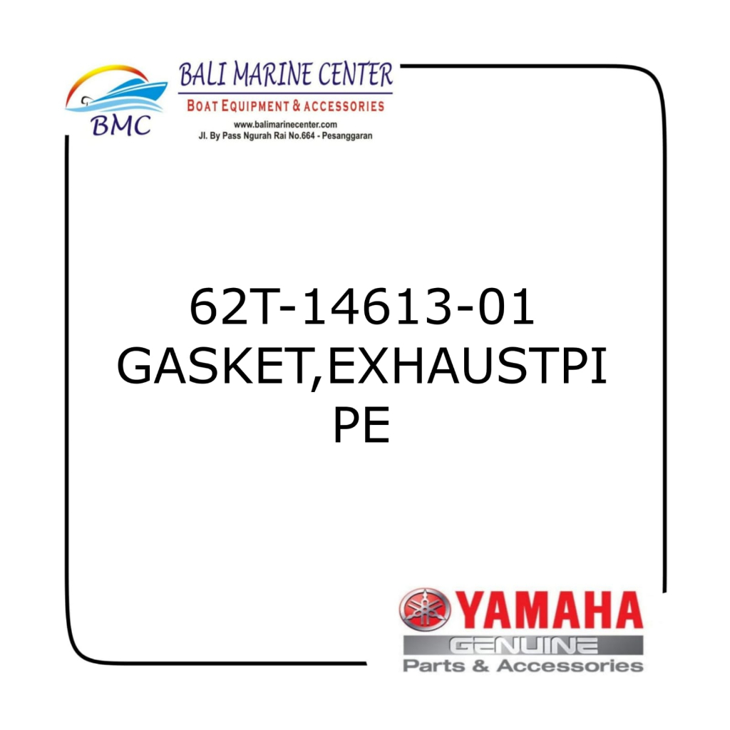 62T-14613-01 GASKET, EXHAUST PIPE VX700 Jetski ORIGINAL Yamaha