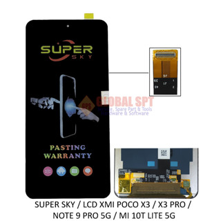 หน้าจอสัมผัส LCD สําหรับ เสียวหมี่ POCOPHONE X3 X3 PRO NOTE 9 PRO 5G MI 10T LITE 5G