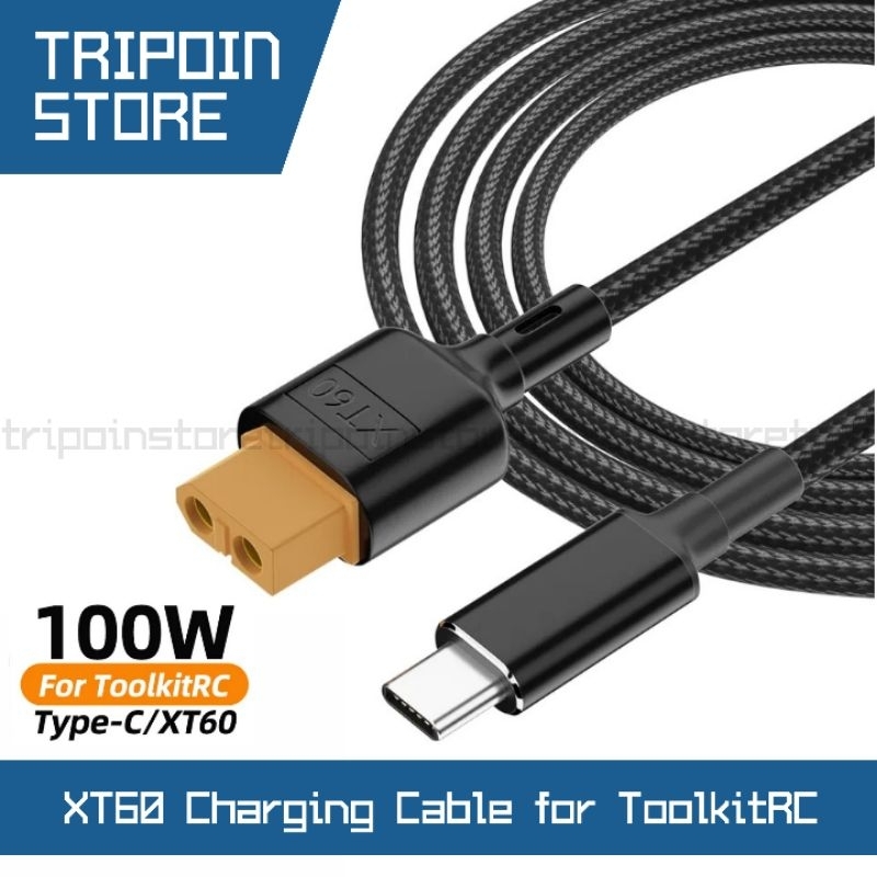 Xt60 อะแดปเตอร์ USB Type-C SC100 ตัวแปลงสายชาร์จสําหรับ ToolkitRC