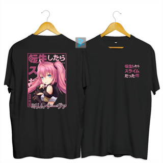 เสื้อยืด พิมพ์ลายการ์ตูนอนิเมะ Milim slime datta ken สําหรับผู้ชาย และผู้หญิง