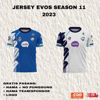 เสื้อกีฬาแขนสั้น ลายทีม Evos Season 11th Premium Jersey Free To Install Name And Back Number