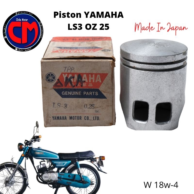 แหวนลูกสูบ Seher Yamaha LS3 LS Original Import Oz 25
