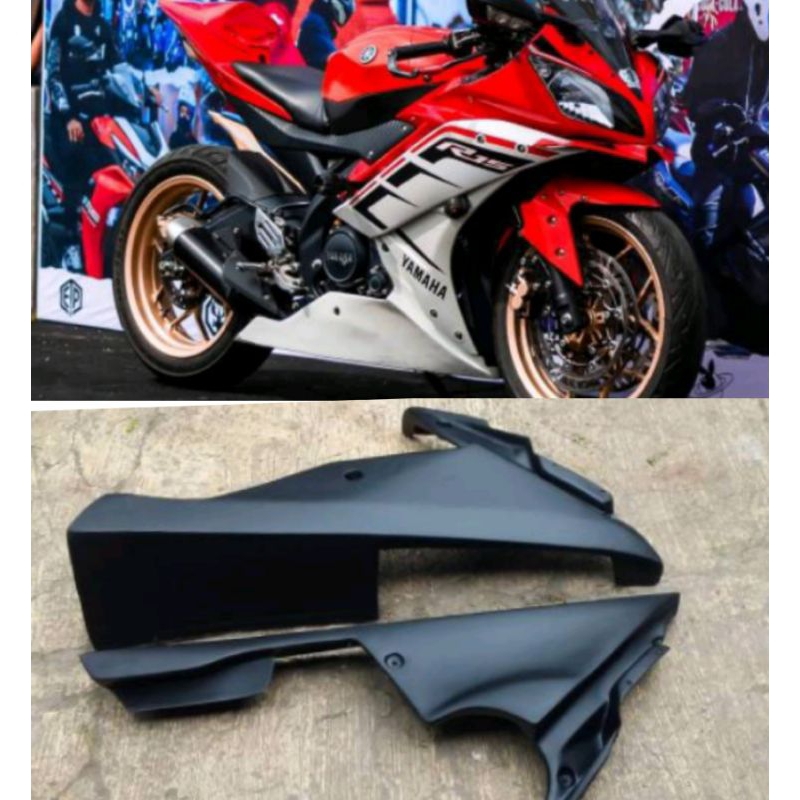 UNDERCOWL R6 ประเทศไทย / เชื่อมต่อแฟริ่ง Yamaha R15 v1 v2 รุ่น r6