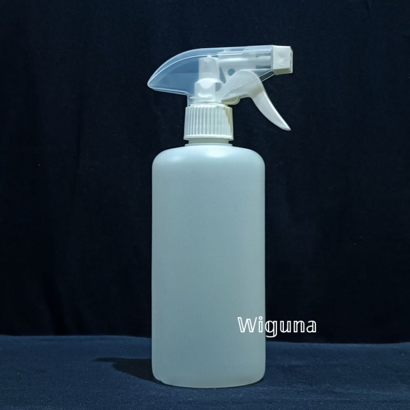 Kispray ขวด HDPE 500ml / ขวดสเปรย์ HDPE ธรรมชาติ 500ml