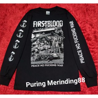 เสื้อแขนยาว Firstblood - Peace No Fucking war