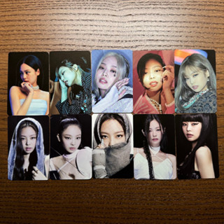 การ์ดรูปภาพ BLACKPINK PC ของแท้ 1 ชุด บรรจุ 10 YG ENTERTAINMENT BLACK PINK JENLISA EXHIBITION FLIMTY PINK JENNIE LISA 2 ชุด