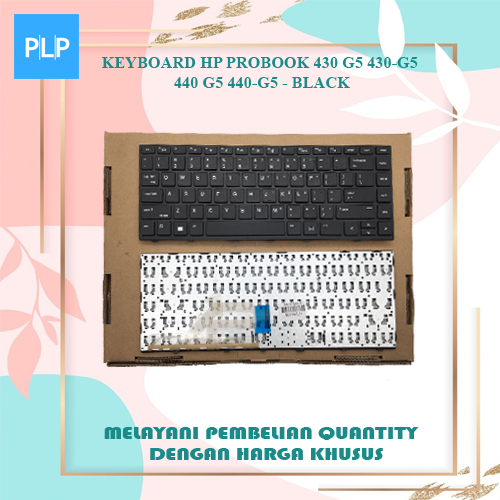 แป้นพิมพ์แล็ปท็อป HP Probook 430 G5 430-G5 440 G5 440-G5 - สีดํา
