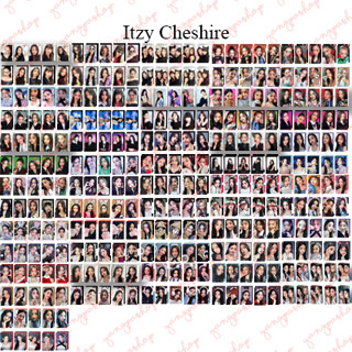 [พร้อมส่ง] Itzy CHESHIRE PHOTOCARD FAN MADE UNOFFICIAL YANGPASHOP ISJI ผ้าพันคอกระดุม LIA RYUJIN CHAERYEONG YUNA