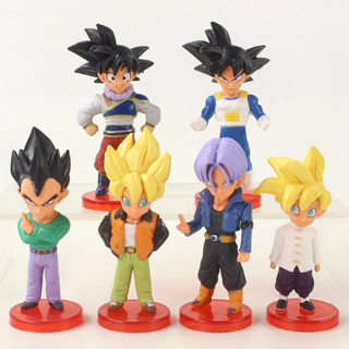 ฟิกเกอร์ Dragon Ball GT WCF Set 6th Goku Vegeta Bulma