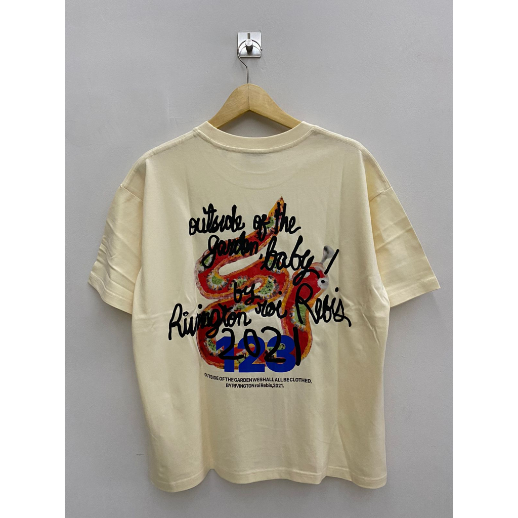 Rrr 123 เสื้อยืดพิมพ์ลายงูโฟม