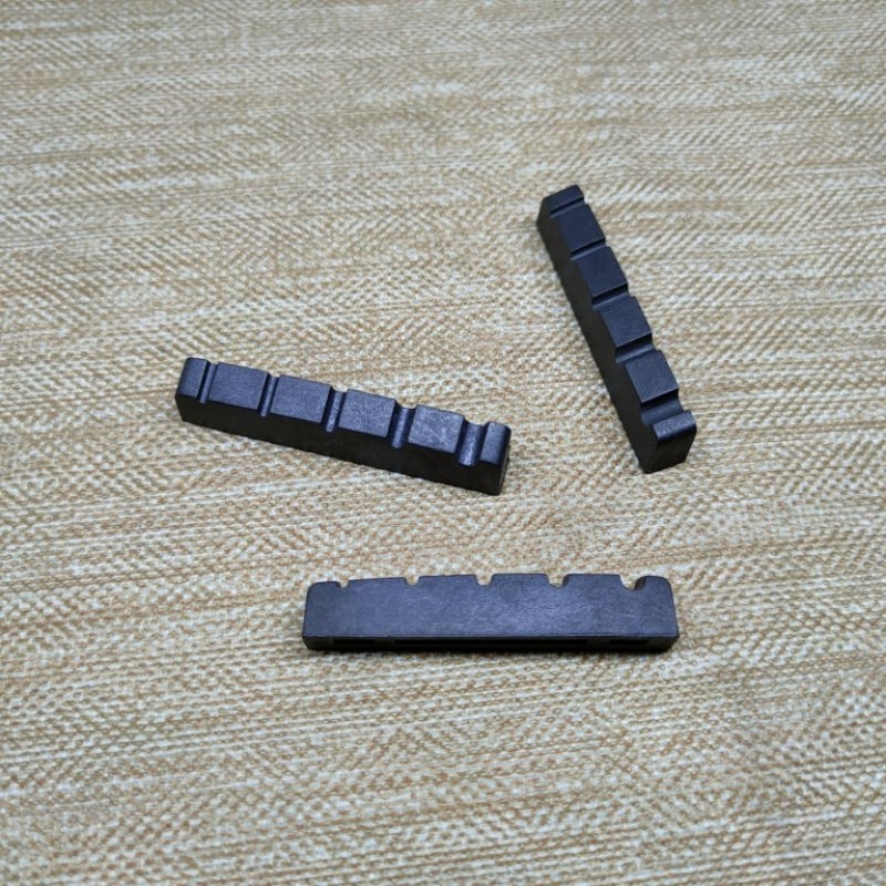 Nut กีต้าร์เบสคาร์บอนกราฟิก 5 สาย 45 47 มม. ต้นฉบับหนา SDGR รุ่น Black Tusq Spec วัสดุ