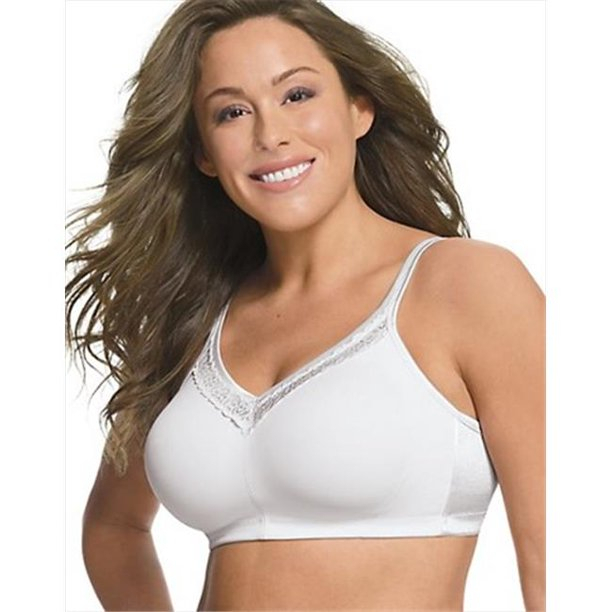 JUST MY SIZE (JMS) 1259 WIRELESS MINIMIZER FULL CUP BRA JUMBO SIZE 46D (D105) 46DD (46E / DD105) 48D