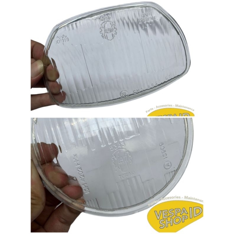 Mika Siem ไฟหน้า Vespa Super/Sprint/Super 66-73 Siem Torino